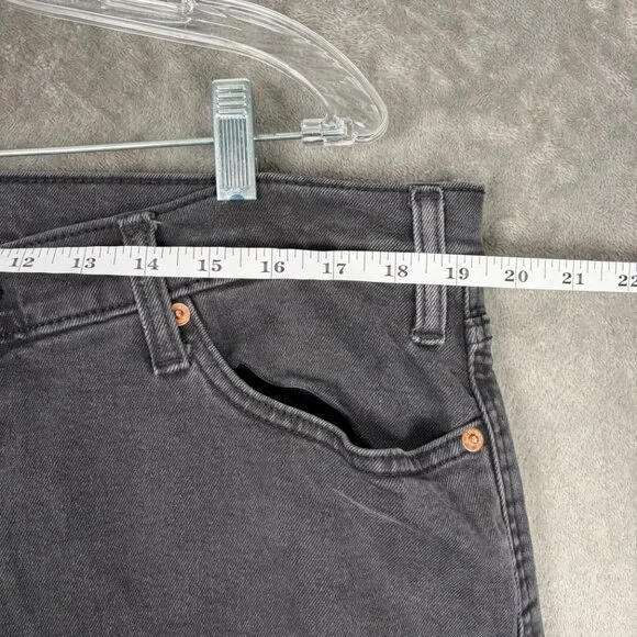 Levi’s Signature High-Rise Kick Boot Jeans Women’s 18 W34 Gray Y2K - Picture 4 of 9